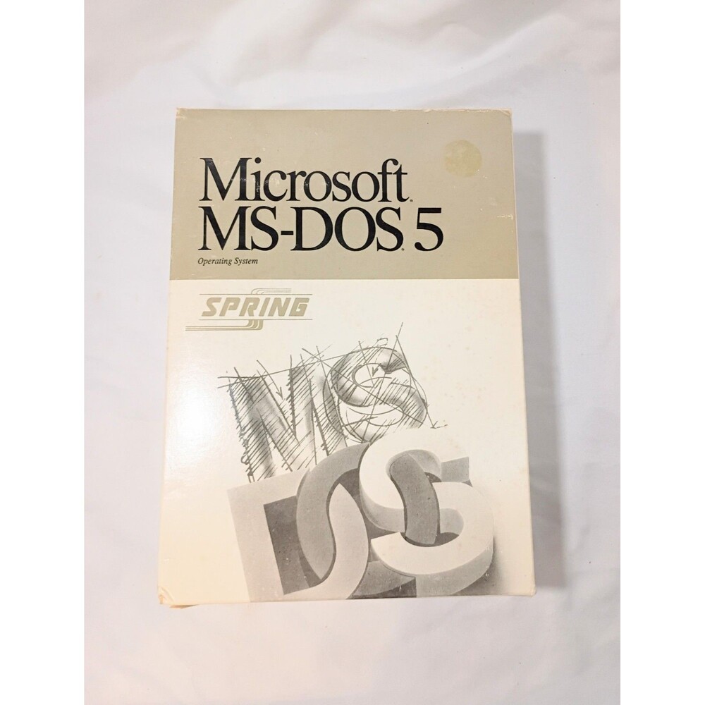 Microsoft MS-DOS 5 Spring